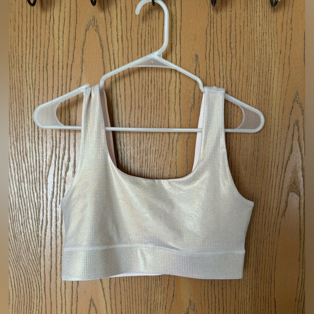 Fabletics Gold Sports Bra